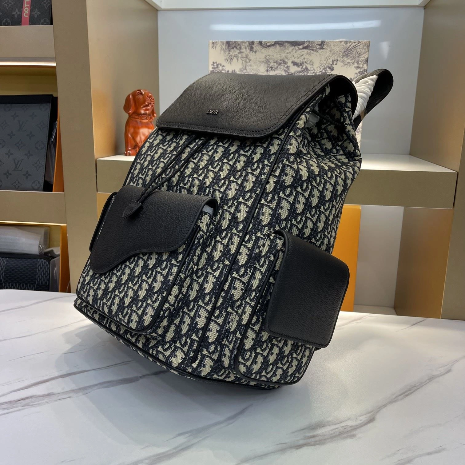 WaterResistant Mens Christian Dior Backpacks 92088