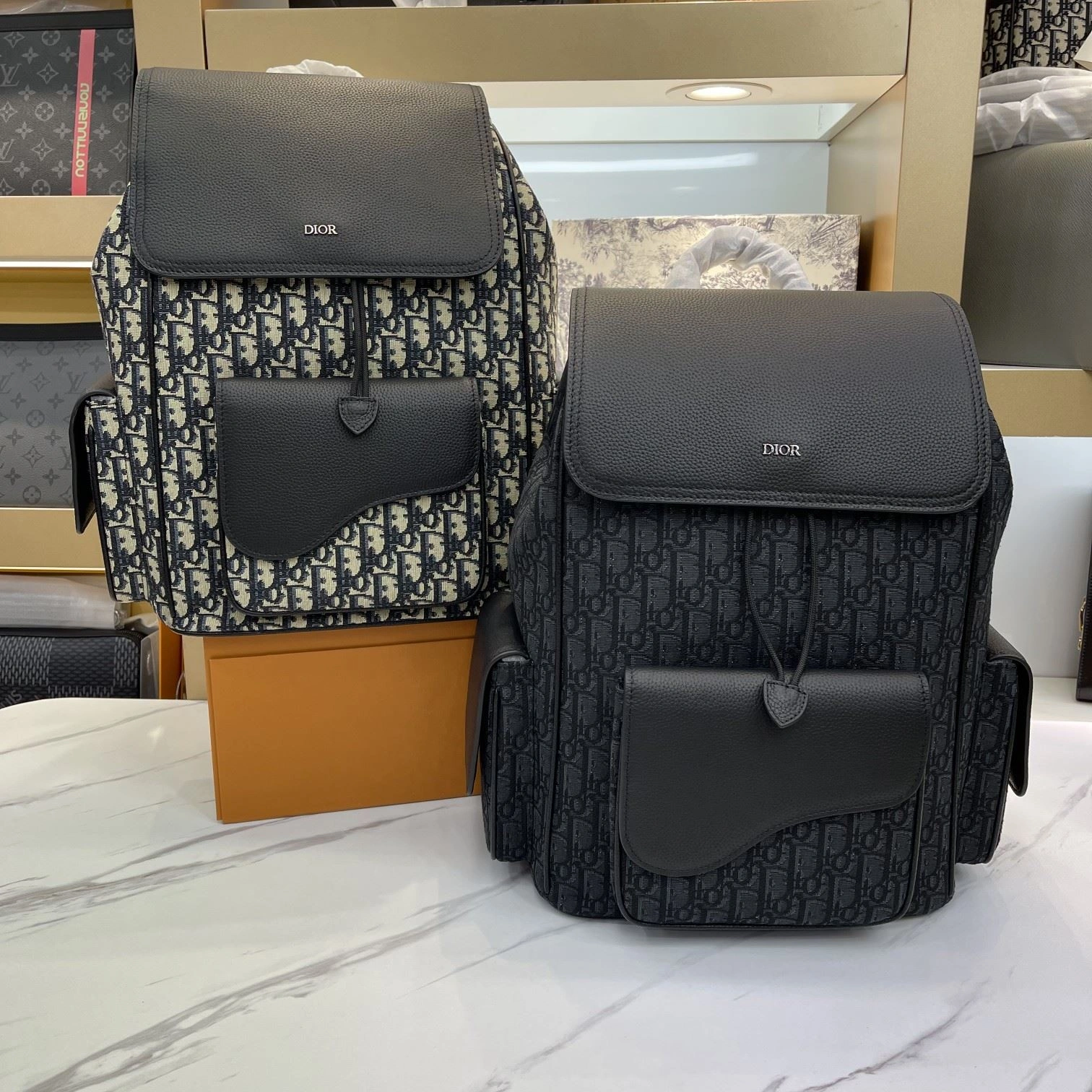 WaterResistant Mens Christian Dior Backpacks 92088