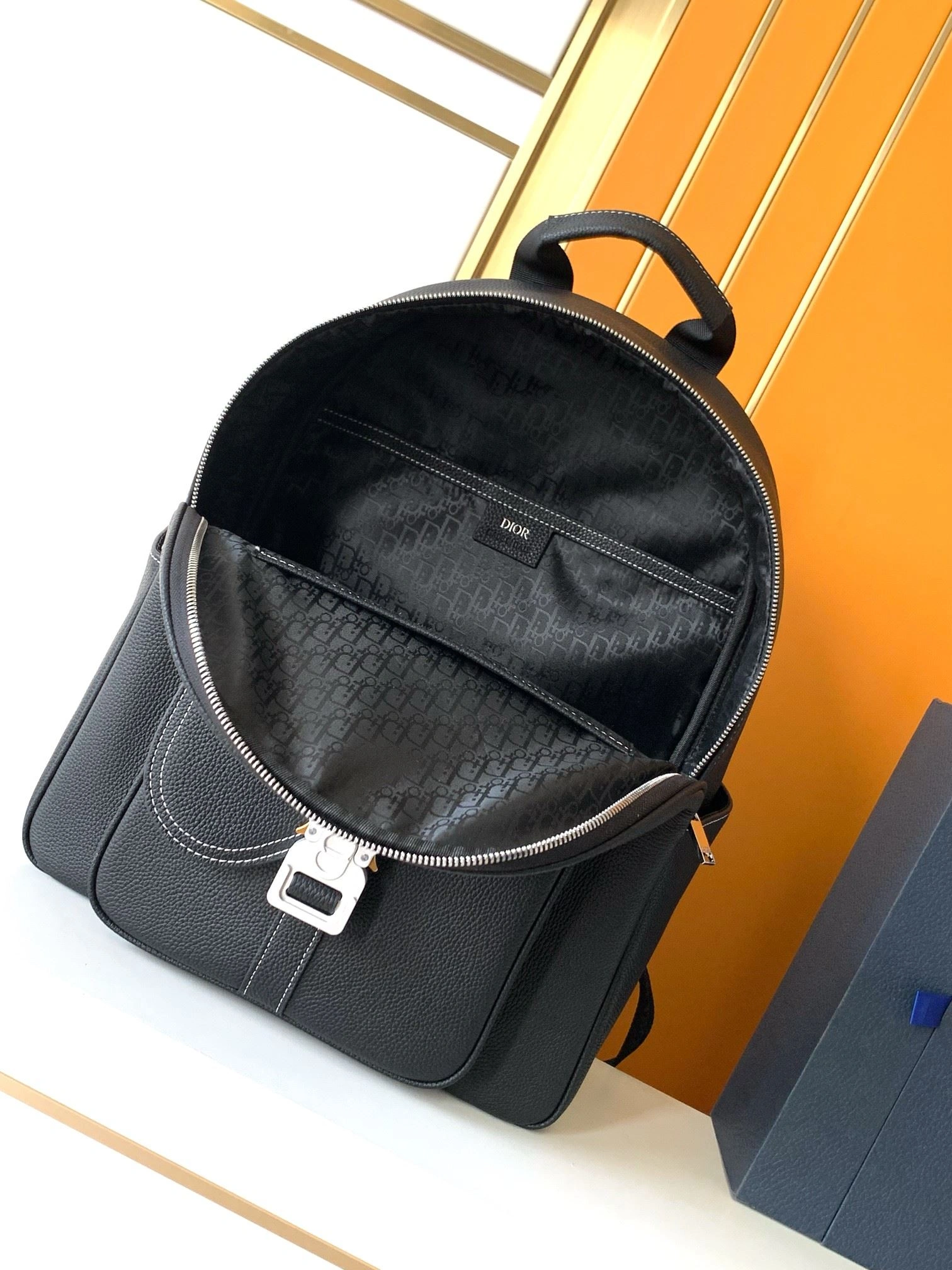 Supportive Mens Christian Dior Backpacks 92156