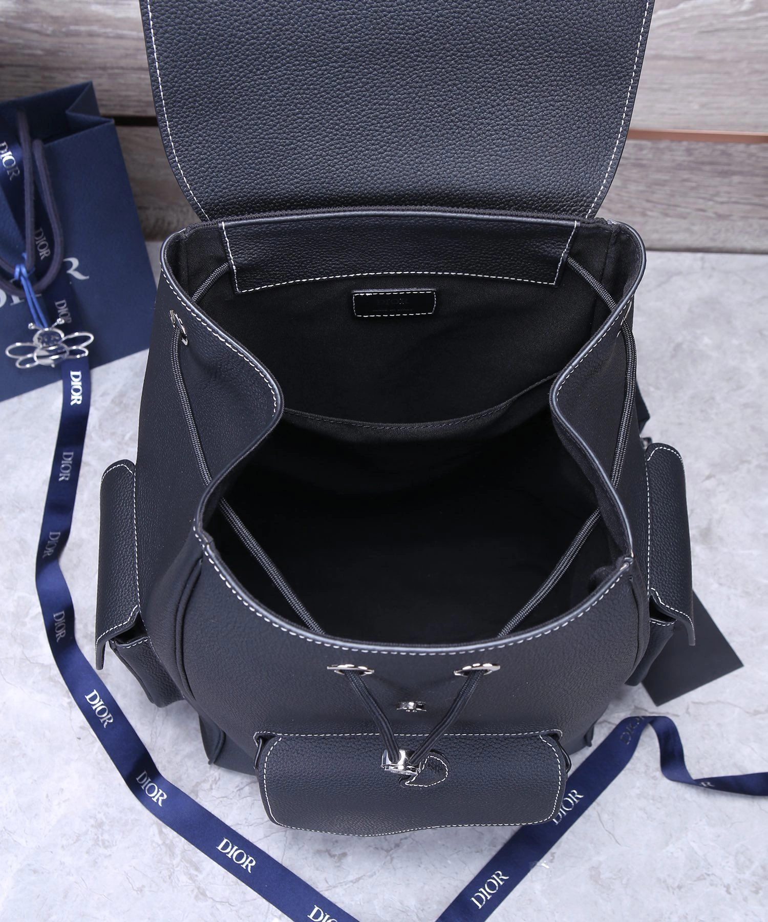 SmoothTexture Mens Christian Dior Backpacks 92067