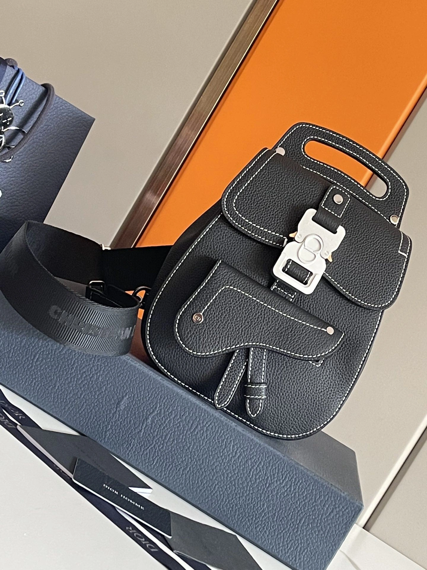 Colorful Mens Christian Dior Backpacks 92130
