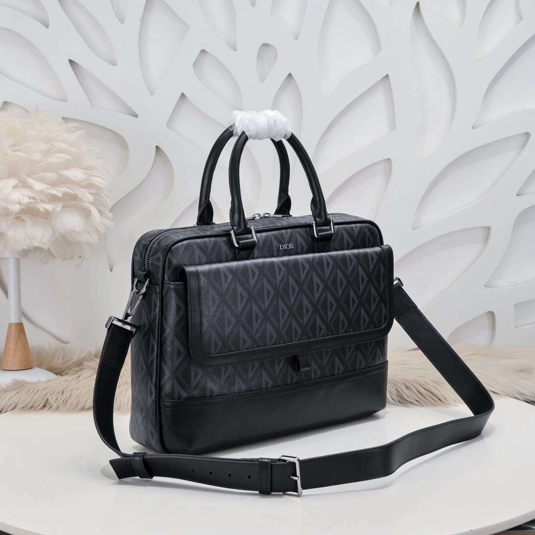 WaterResistant Mens Christian Dior Briefcases 91103