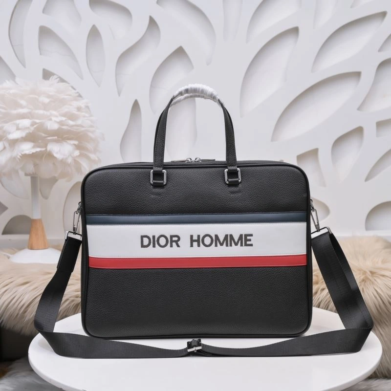 Mens Christian Dior Briefcases SmoothTexture 76935