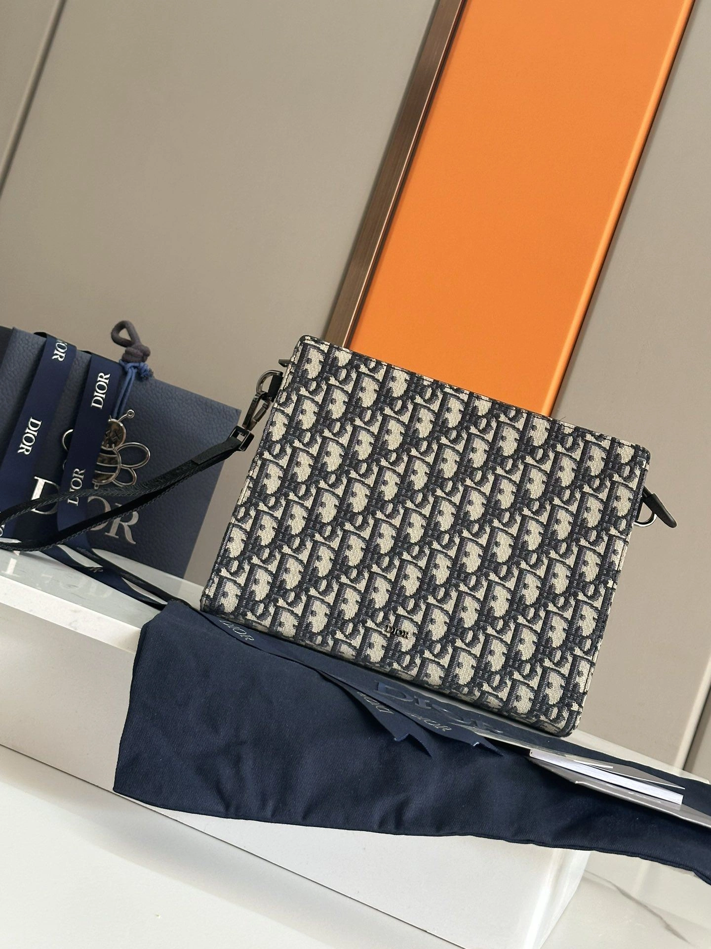 Mens Christian Dior Clutch Bags Flexible 92042