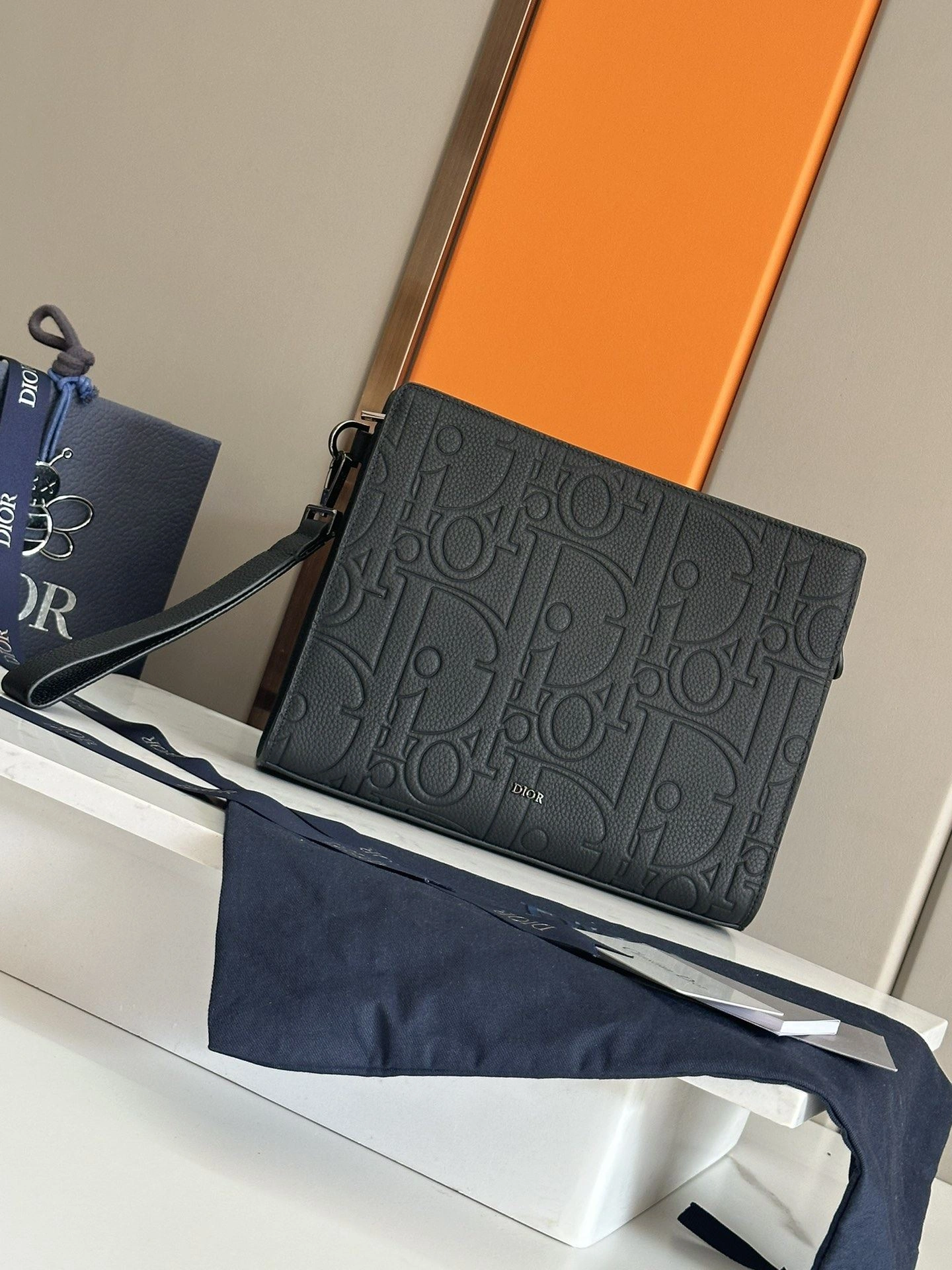 Mens Christian Dior Clutch Bags Contemporary 92035