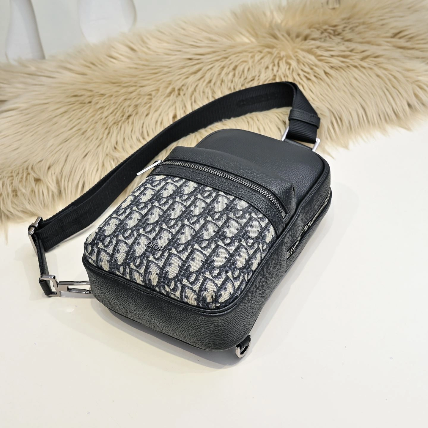 WaterResistant Mens Christian Dior Waist Chest Packs 90968