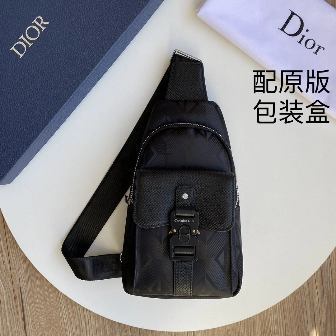 Comfortable Mens Christian Dior Waist Chest Packs 93244