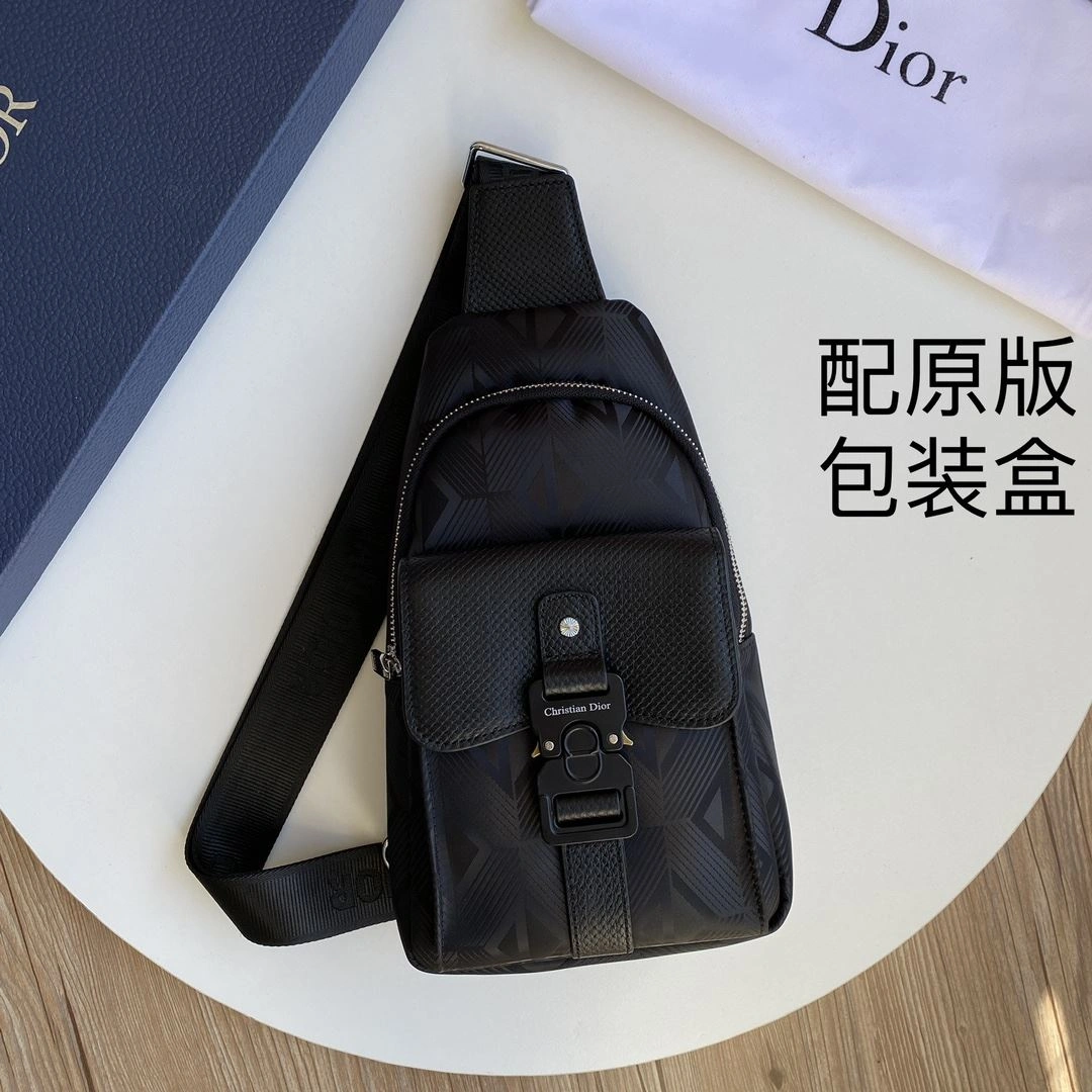 Comfortable Mens Christian Dior Waist Chest Packs 93244