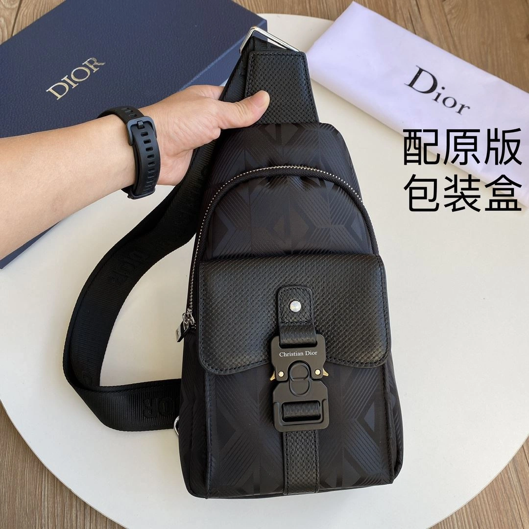 Comfortable Mens Christian Dior Waist Chest Packs 93244
