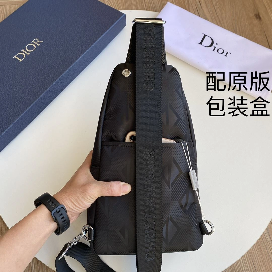 Comfortable Mens Christian Dior Waist Chest Packs 93244