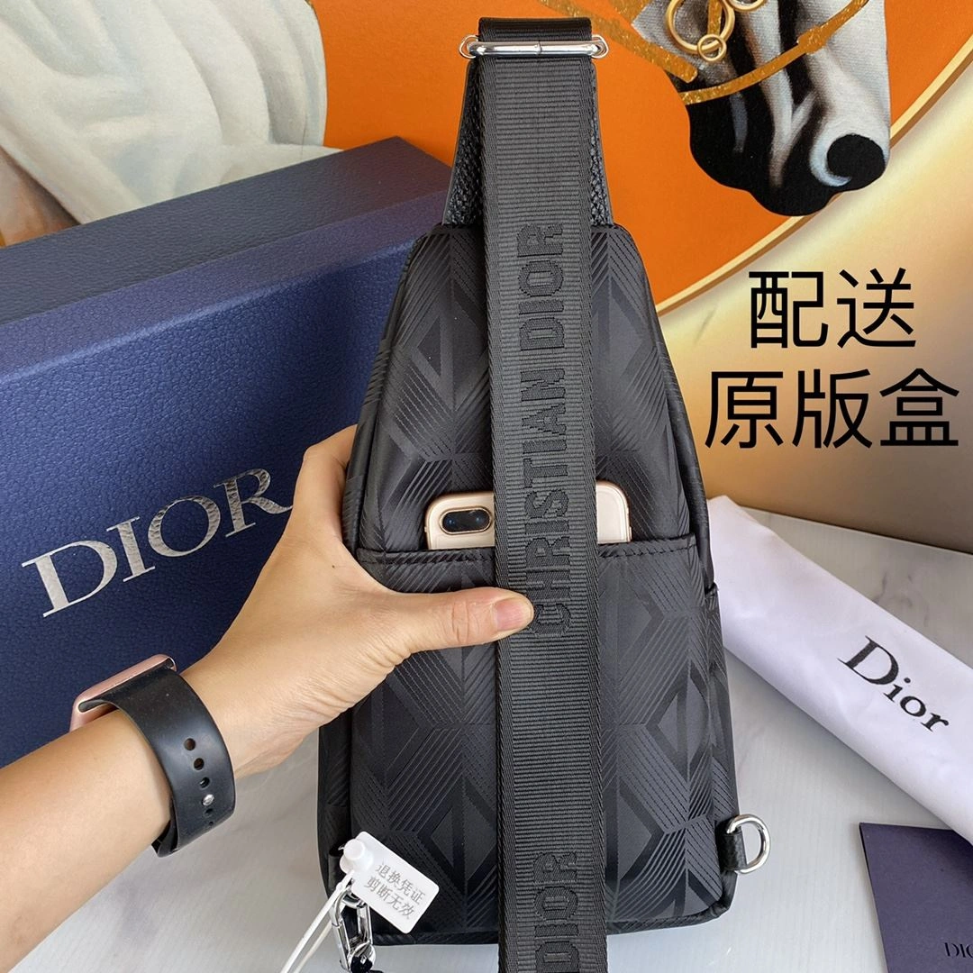 Mens Christian Dior Waist Chest Packs TimelessDesign 93192