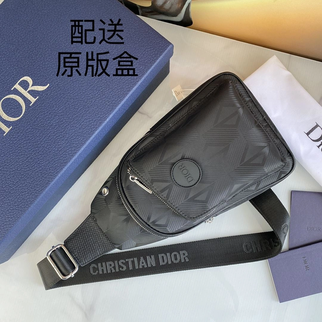 Mens Christian Dior Waist Chest Packs TimelessDesign 93192