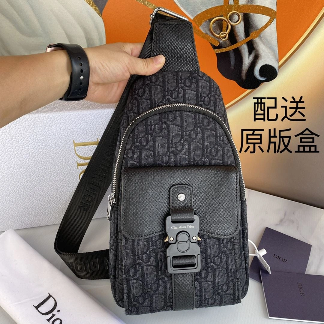 TechFriendly Mens Christian Dior Waist Chest Packs 93190