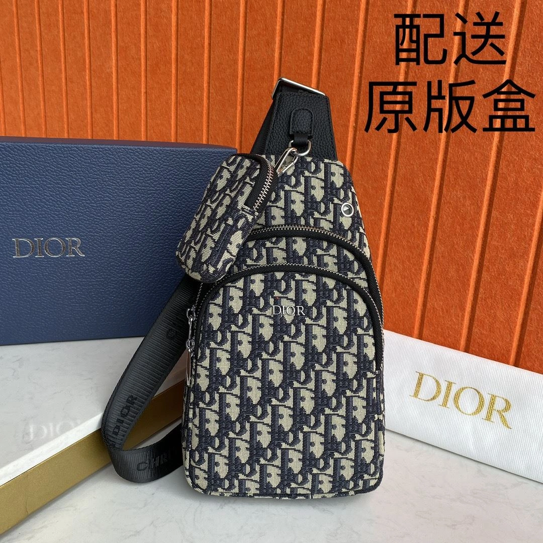 Mens Christian Dior Waist Chest Packs Breathable 93221