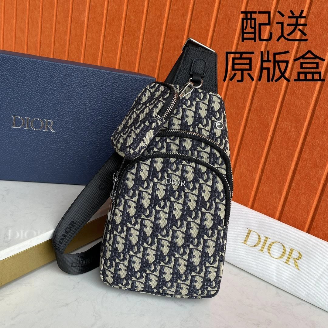Mens Christian Dior Waist Chest Packs Breathable 93221