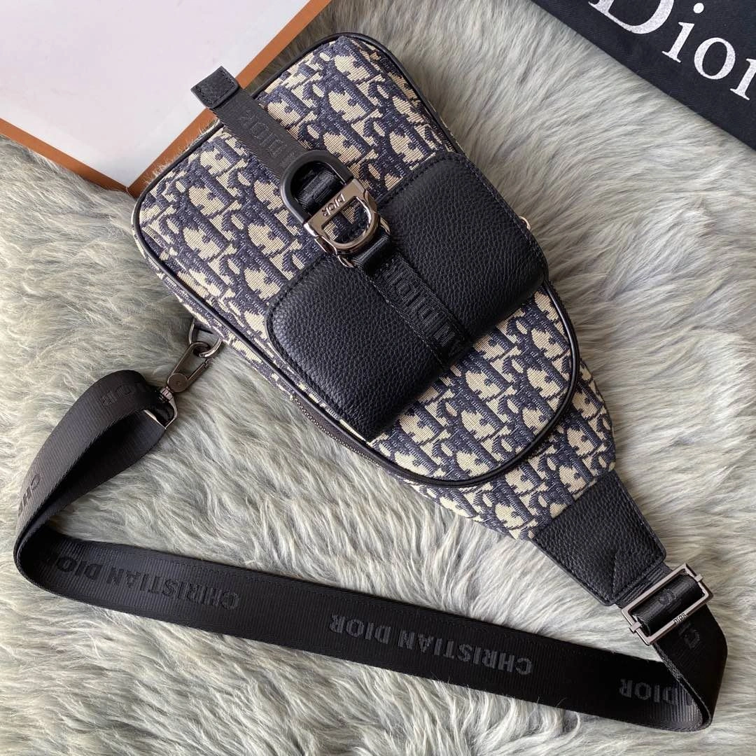 Sleek Mens Christian Dior Waist Chest Packs 93222