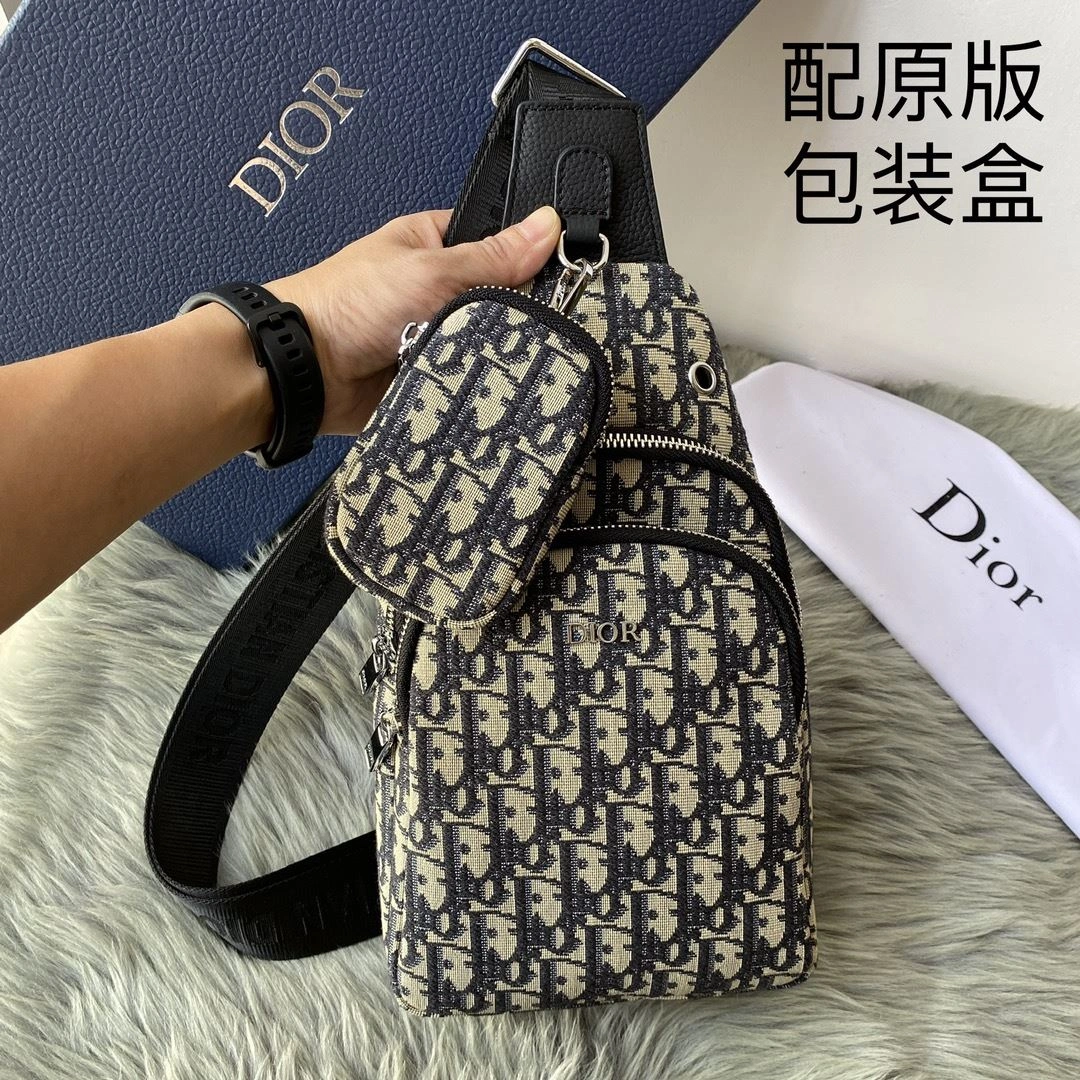 Resilient Mens Christian Dior Waist Chest Packs 93173