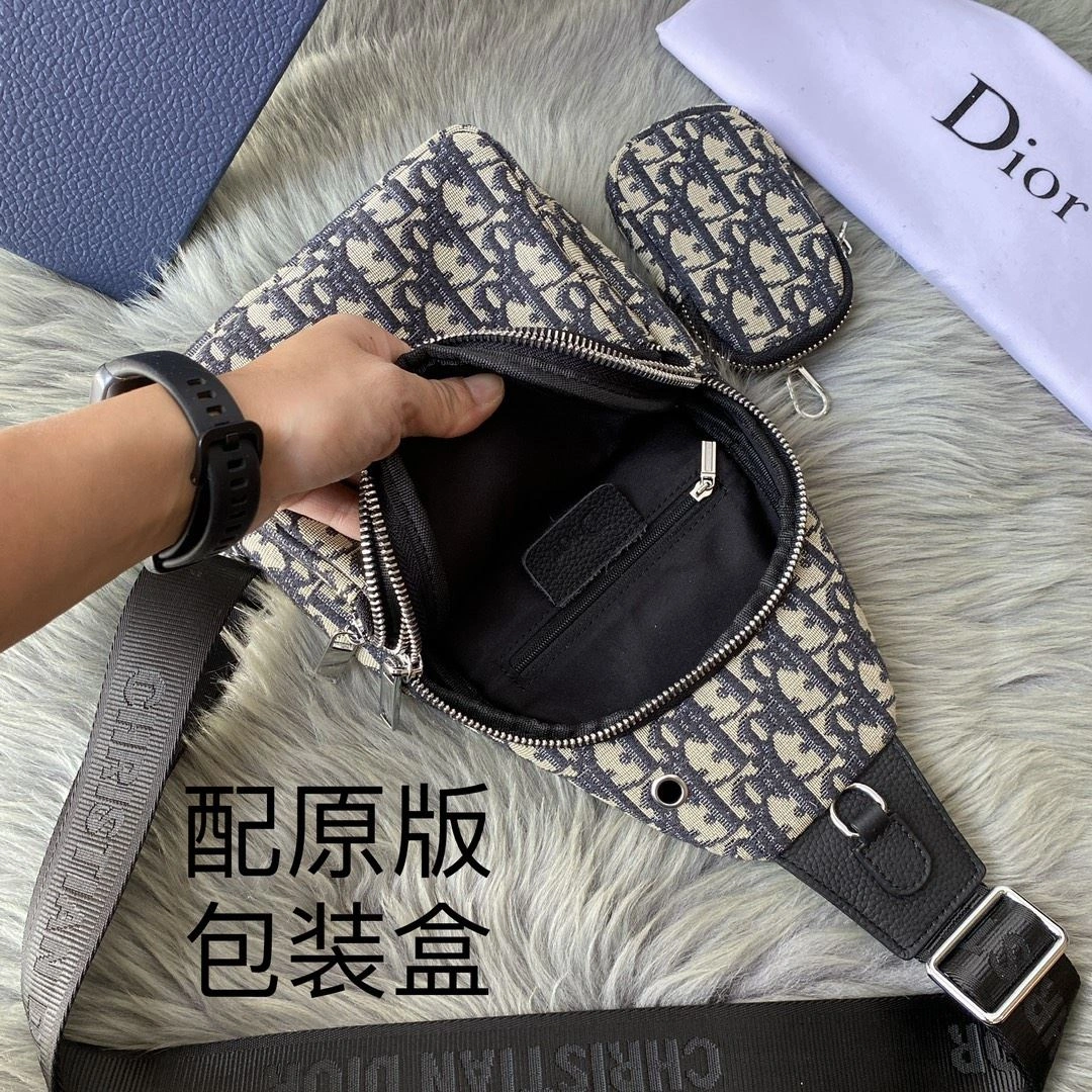 Resilient Mens Christian Dior Waist Chest Packs 93173