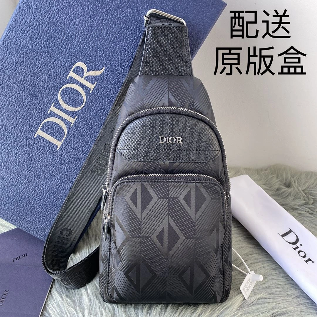 Mens Christian Dior Waist Chest Packs Flexible 93212