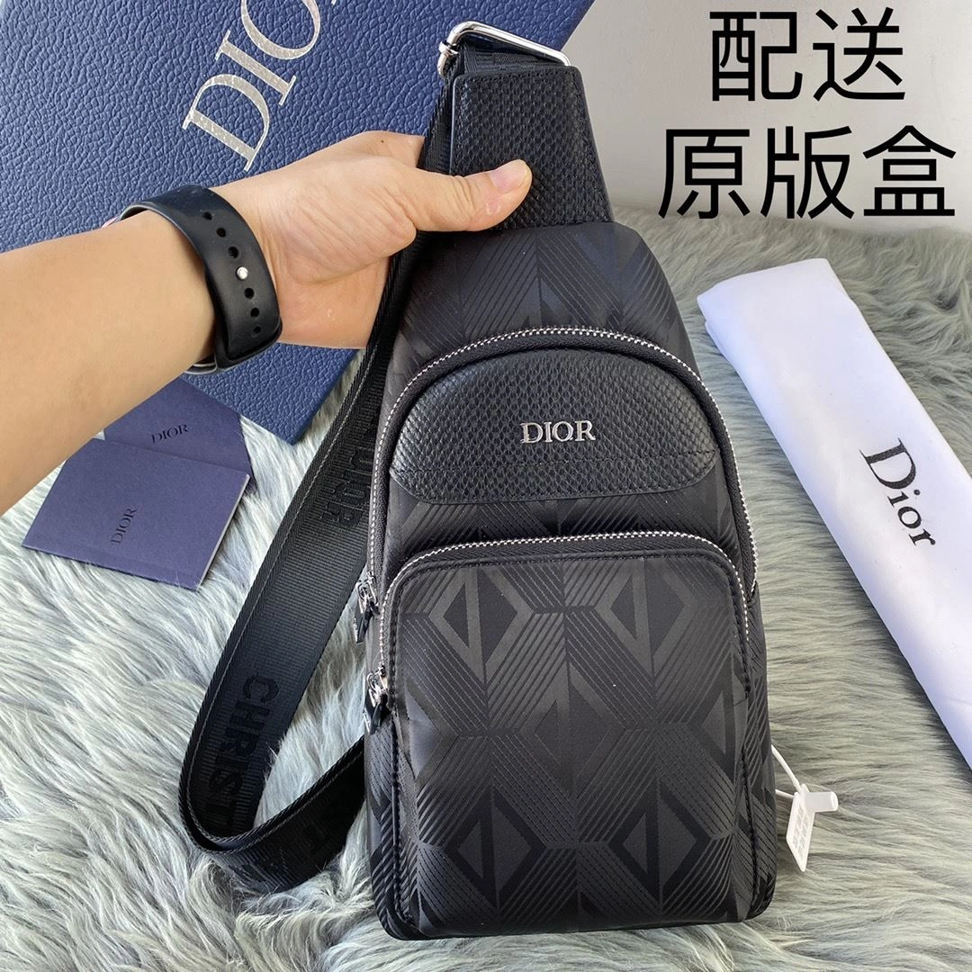 Mens Christian Dior Waist Chest Packs Flexible 93212