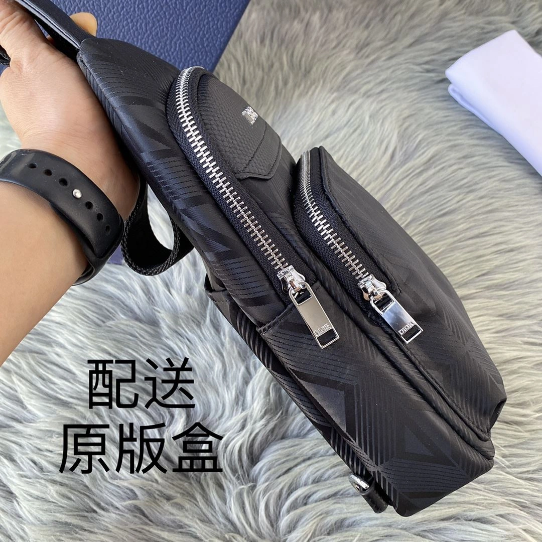 Mens Christian Dior Waist Chest Packs Flexible 93212