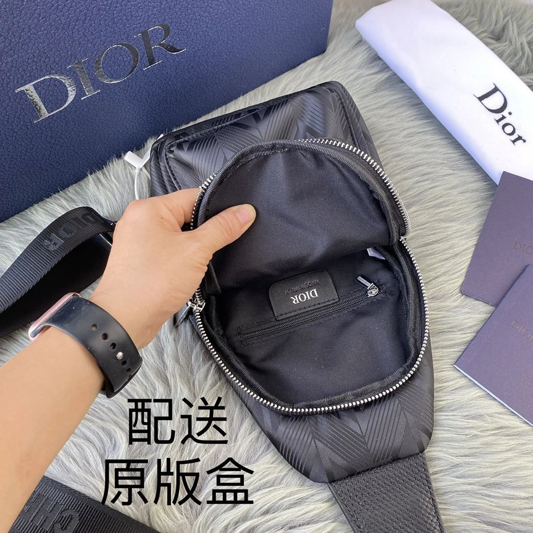 Mens Christian Dior Waist Chest Packs Flexible 93212