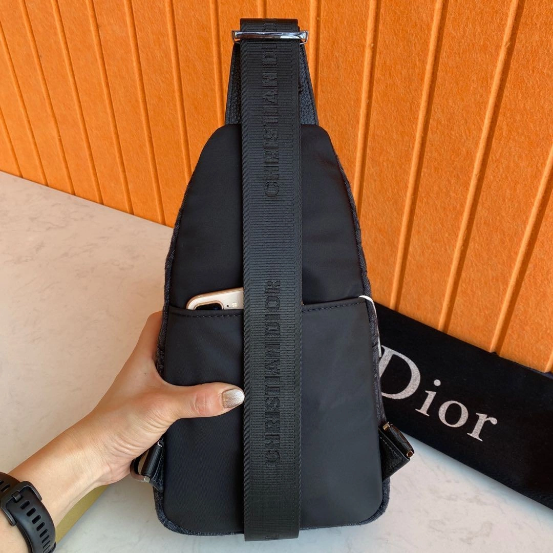 WaterResistant Mens Christian Dior Waist Chest Packs 91856