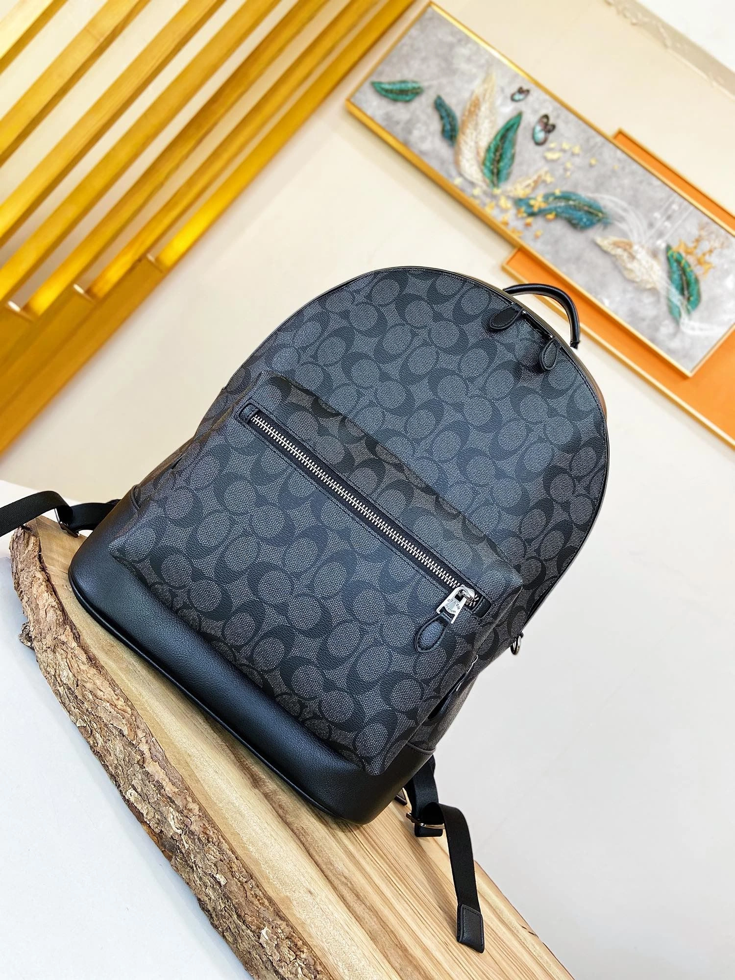 Mens Coach Backpacks Stretchable 93170