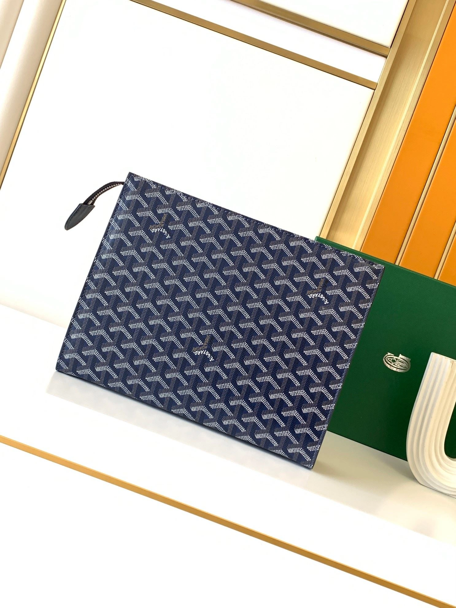 Mens Goyard Clutch Bags SmoothTexture 91926
