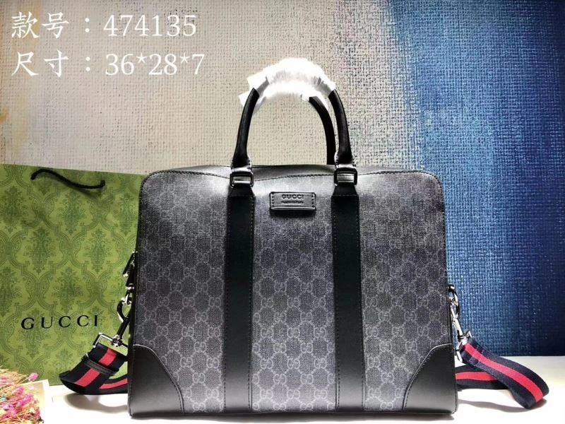 Breathable Mens Gucci Briefcases 80585