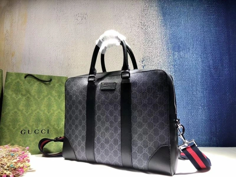 Breathable Mens Gucci Briefcases 80585