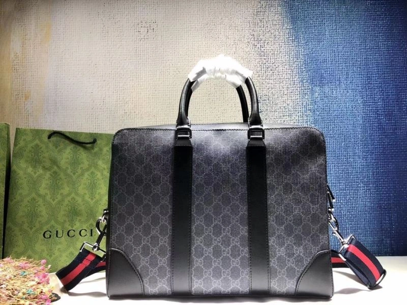 Breathable Mens Gucci Briefcases 80585