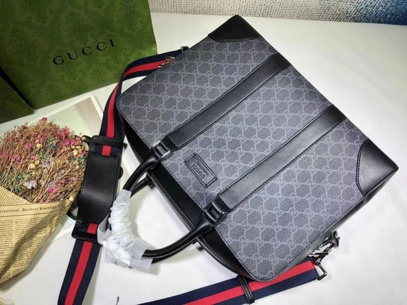 Breathable Mens Gucci Briefcases 80585