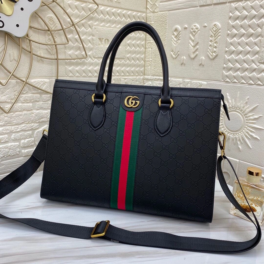 Mens Gucci Briefcases Minimalist 93059