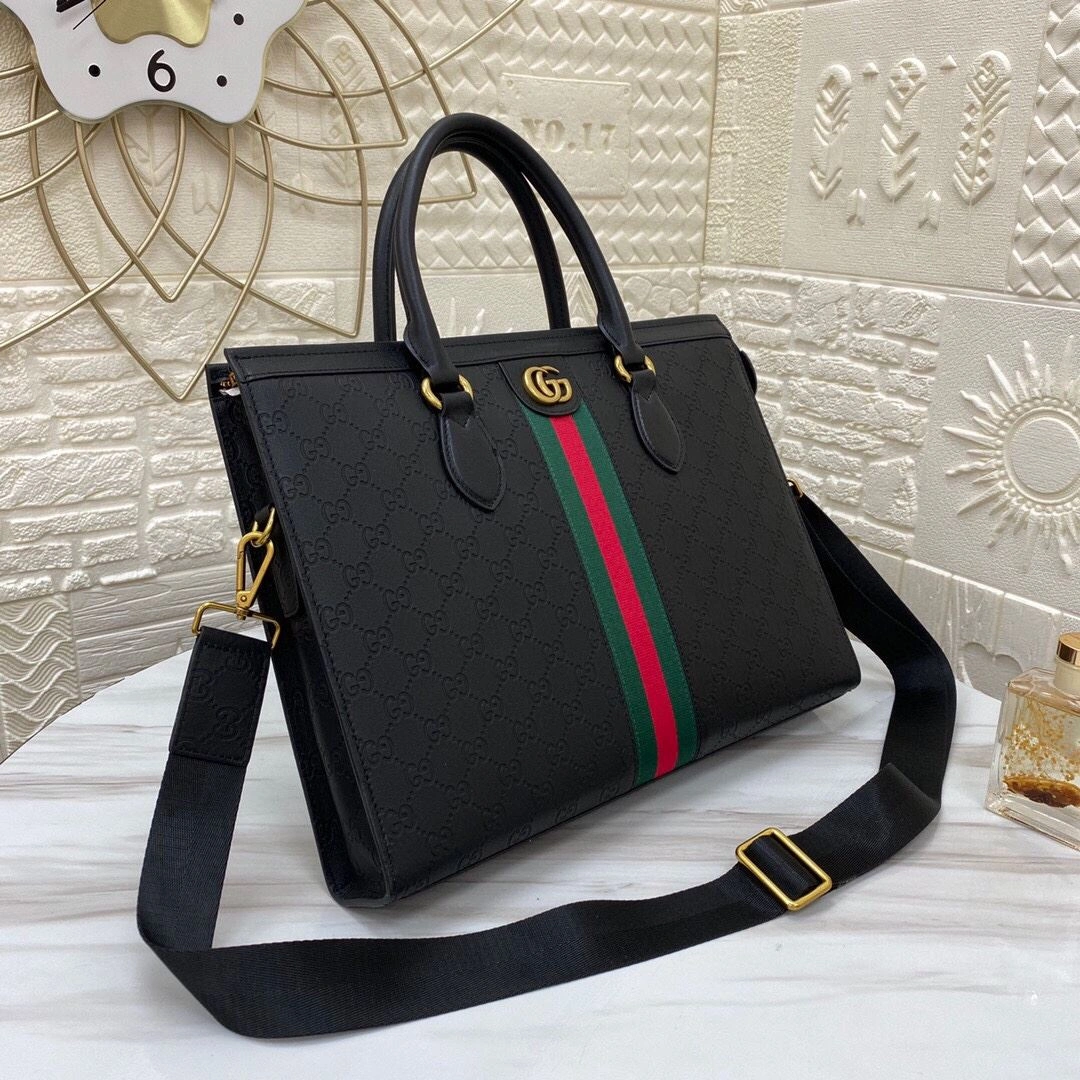Mens Gucci Briefcases Minimalist 93059