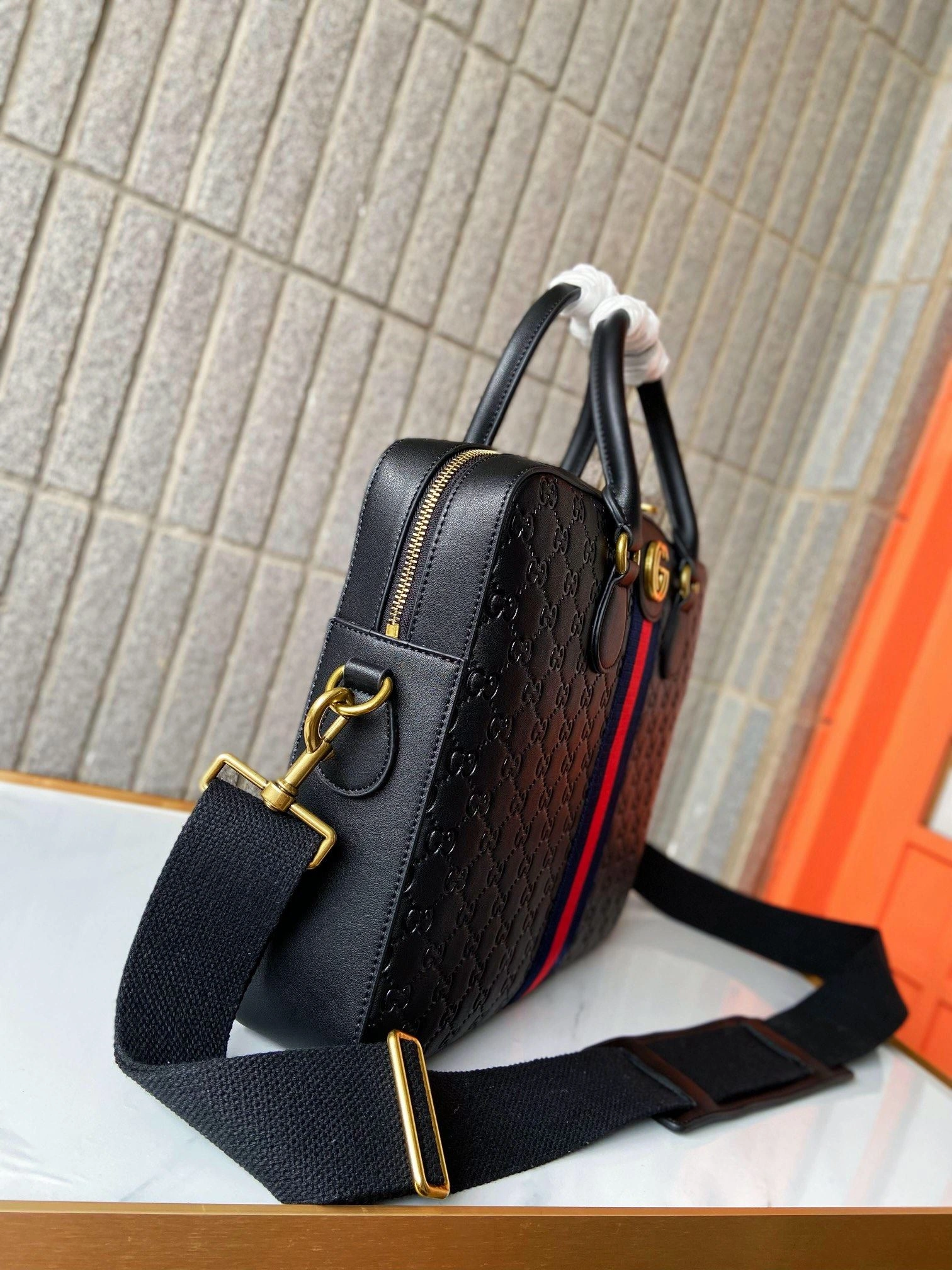 Mens Gucci Briefcases Sporty 93058