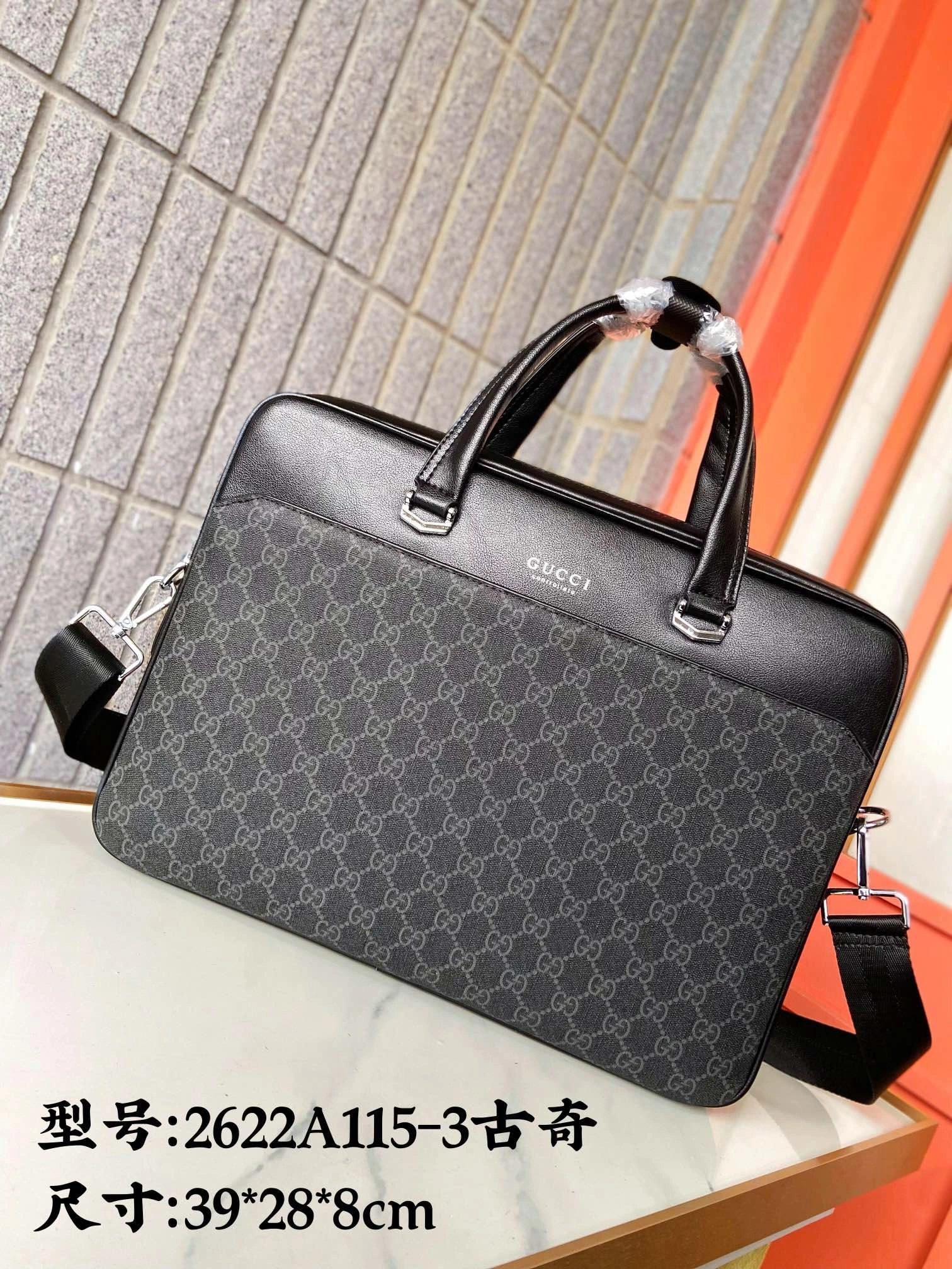 Mens Gucci Briefcases SoftTouch 93053