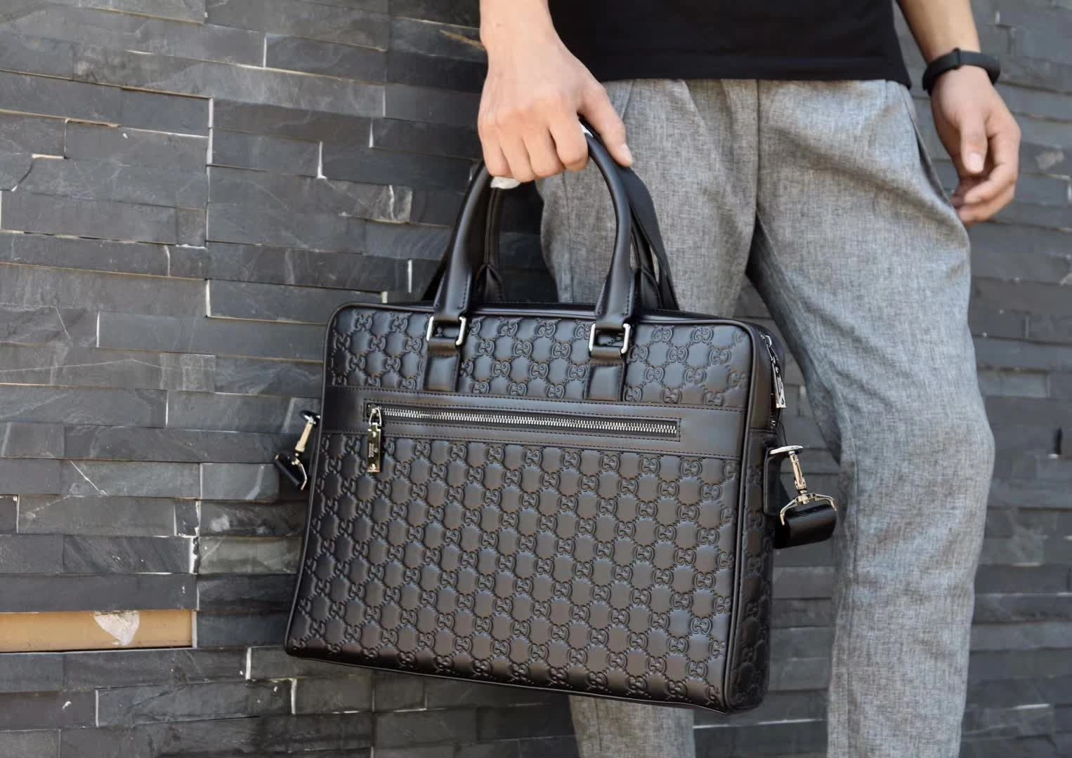 Mens Gucci Briefcases Bold 93045
