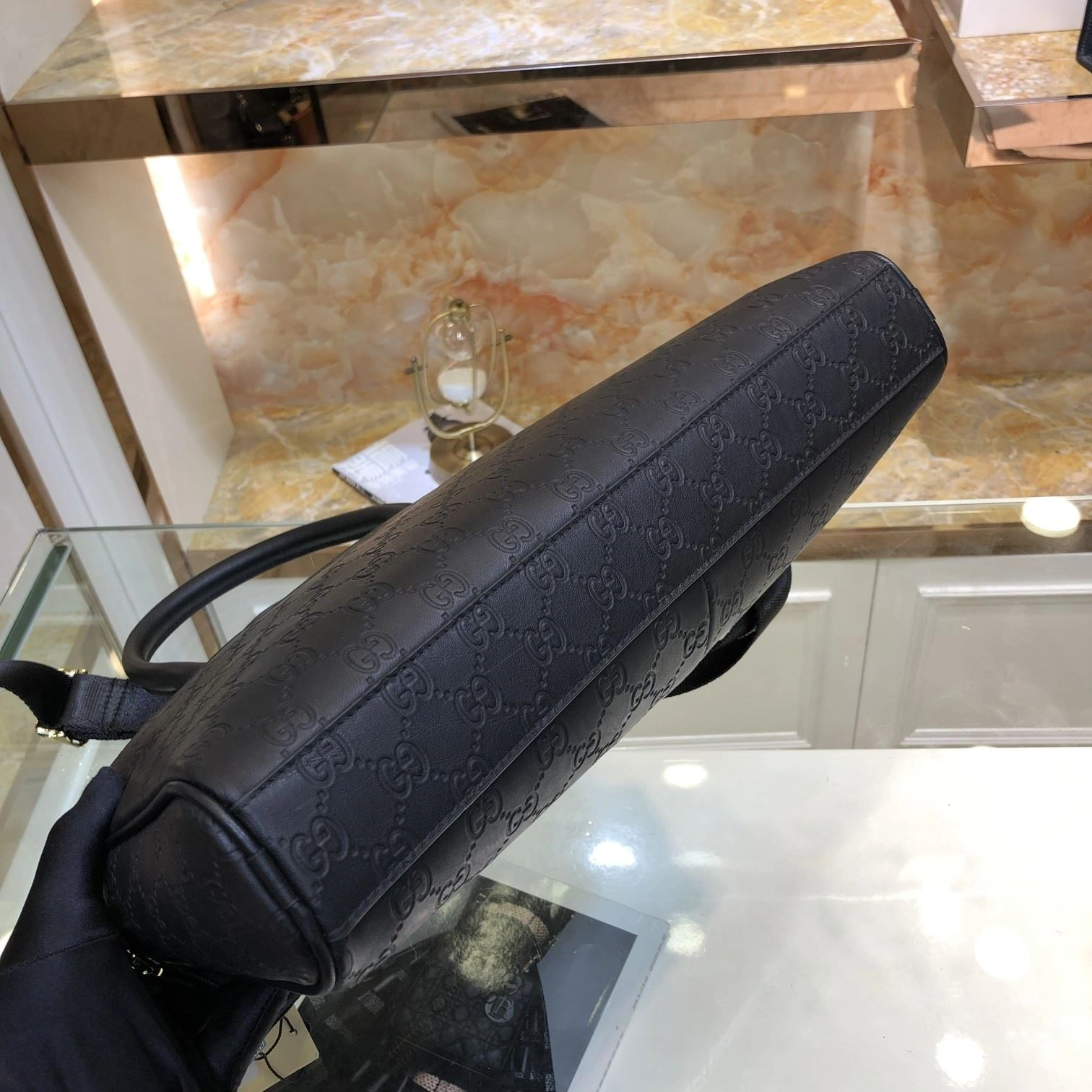 Mens Gucci Briefcases Stretchable 93040