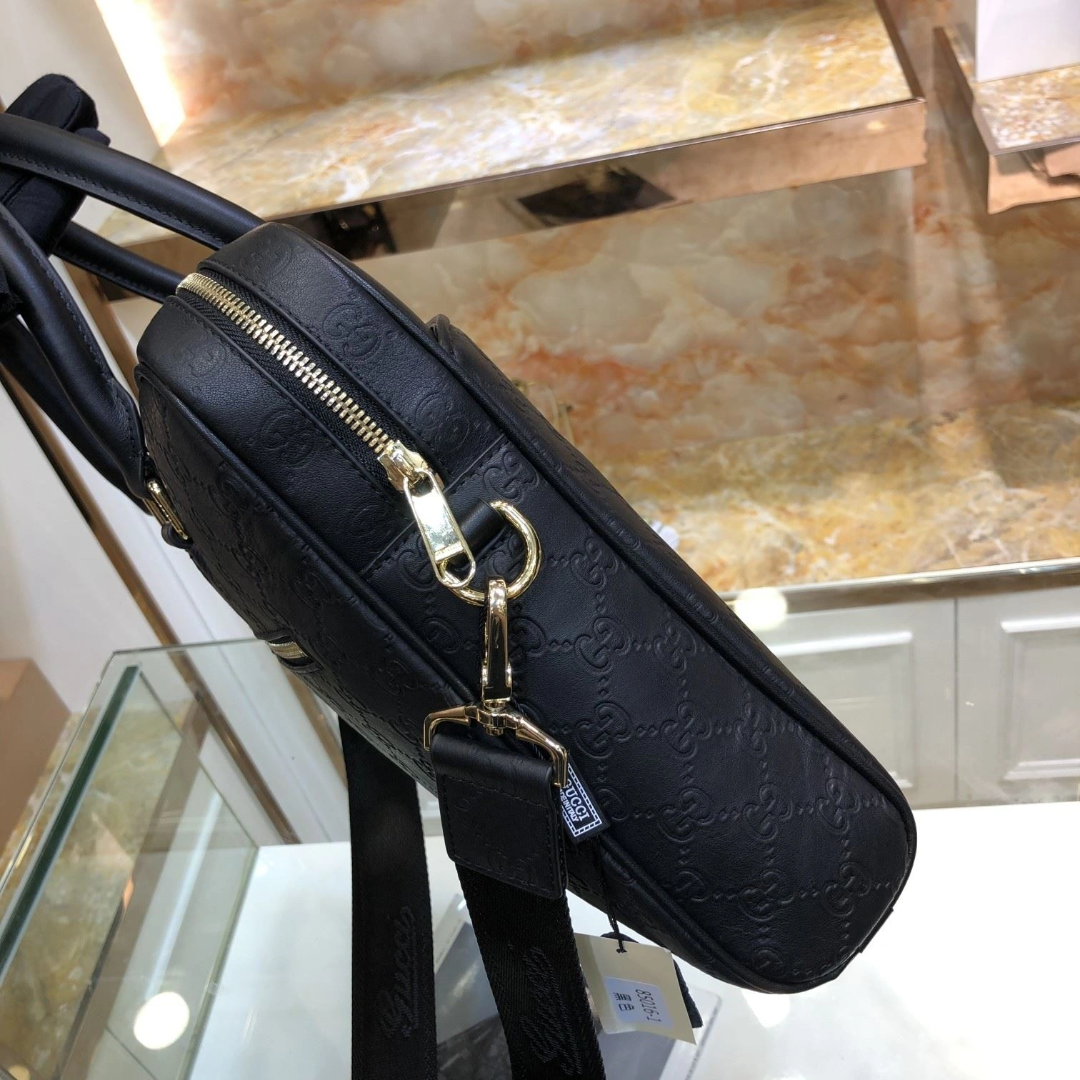 Mens Gucci Briefcases Stretchable 93040