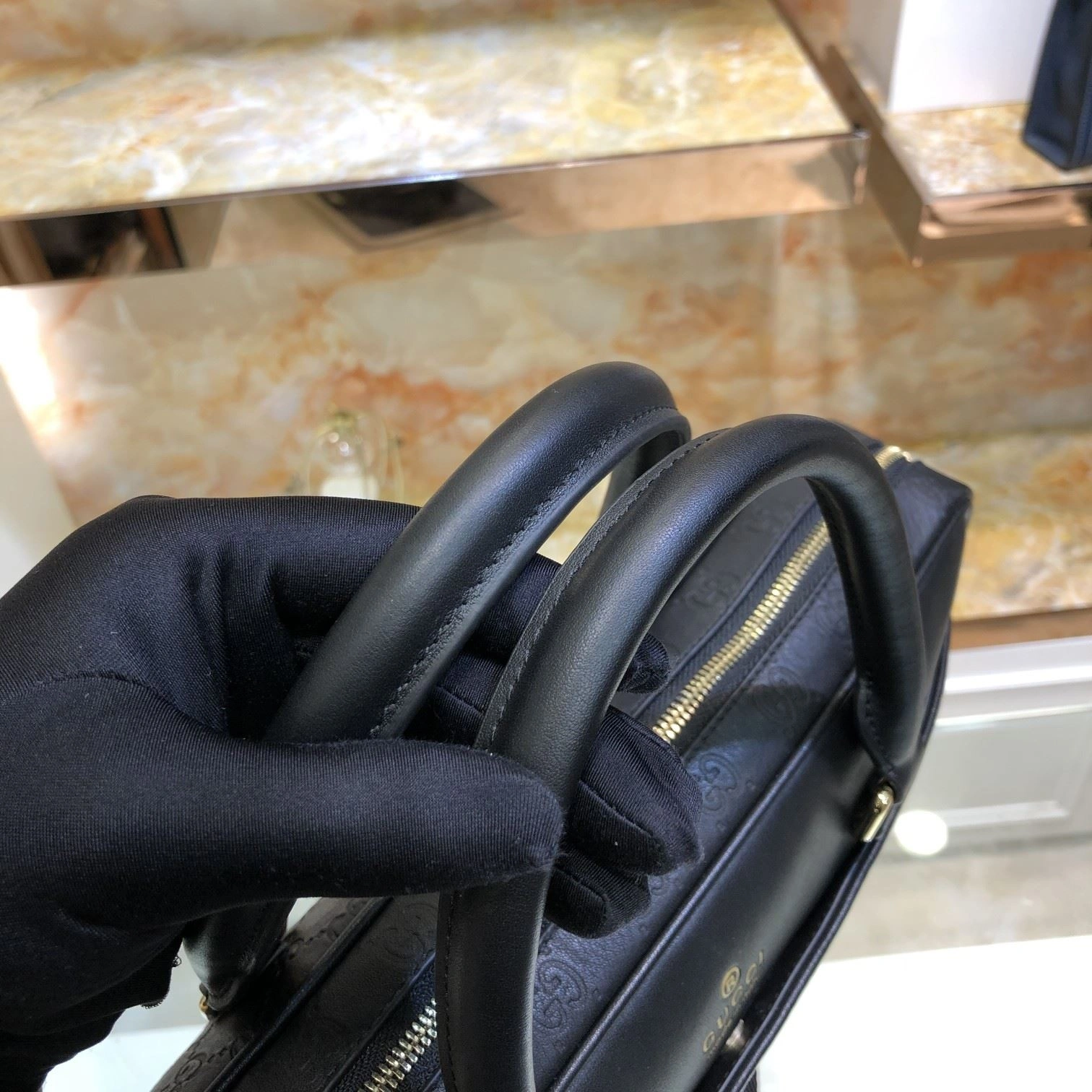 Mens Gucci Briefcases Stretchable 93040