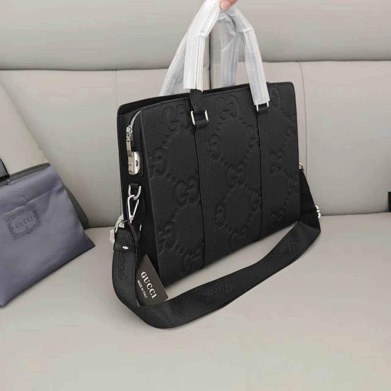 Mens Gucci Briefcases MoistureWicking 93038