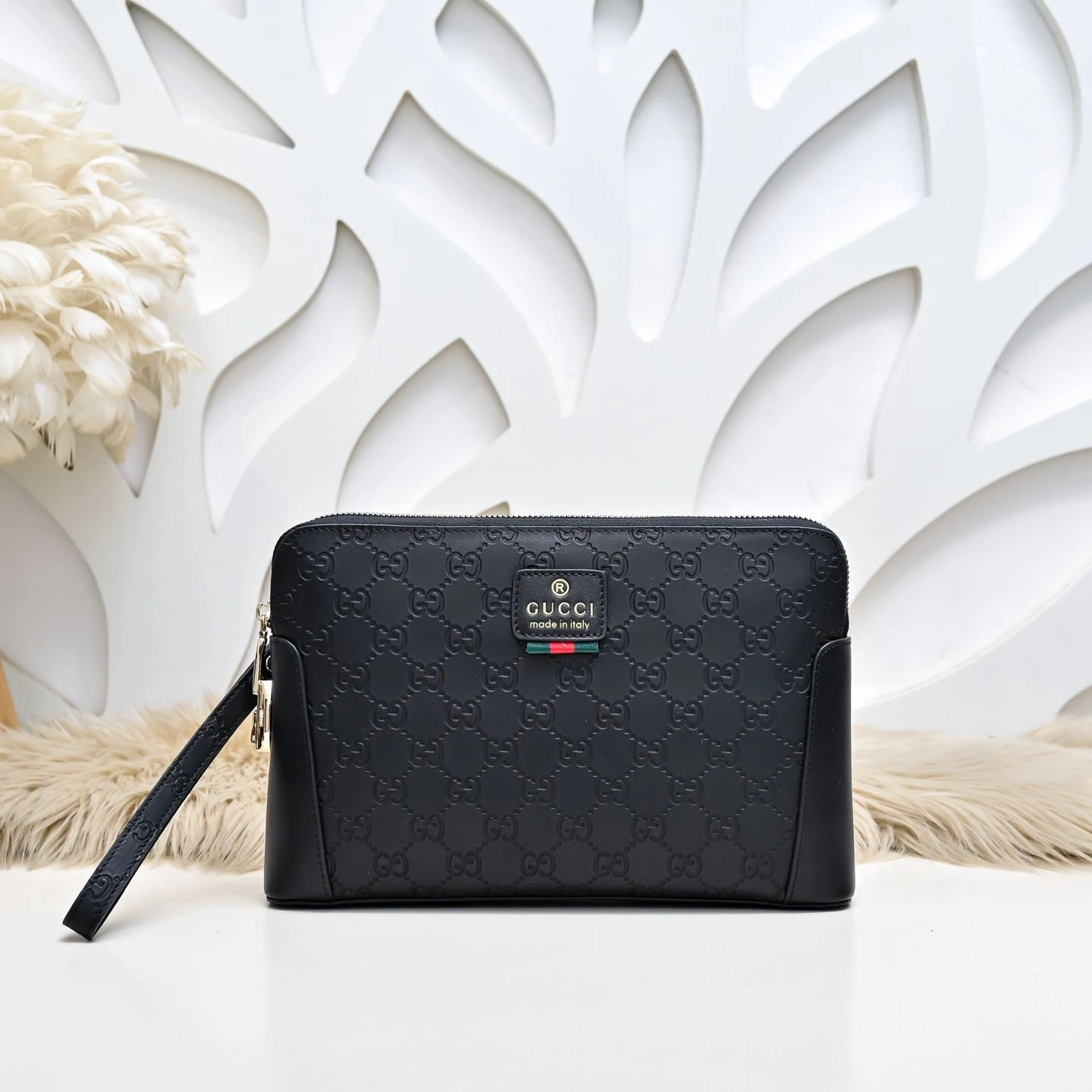 WrinkleFree Mens Gucci Clutch Bags 90951