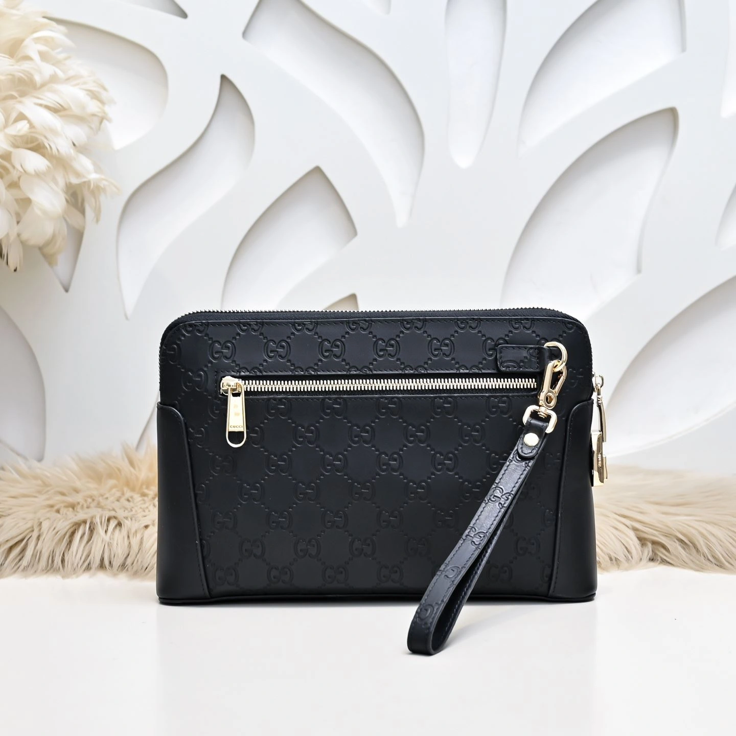 WrinkleFree Mens Gucci Clutch Bags 90951