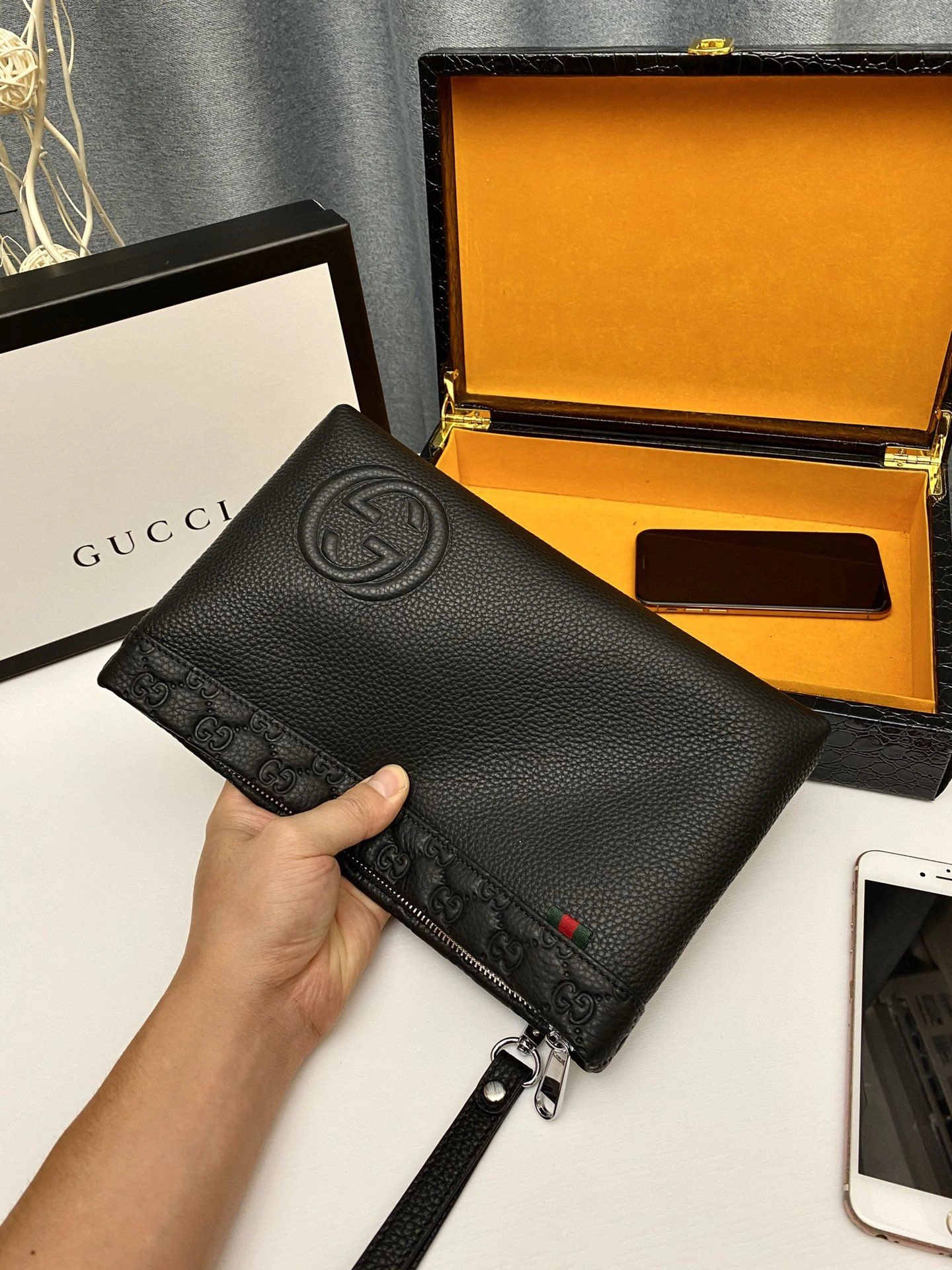Mens Gucci Clutch Bags Efficient 93035
