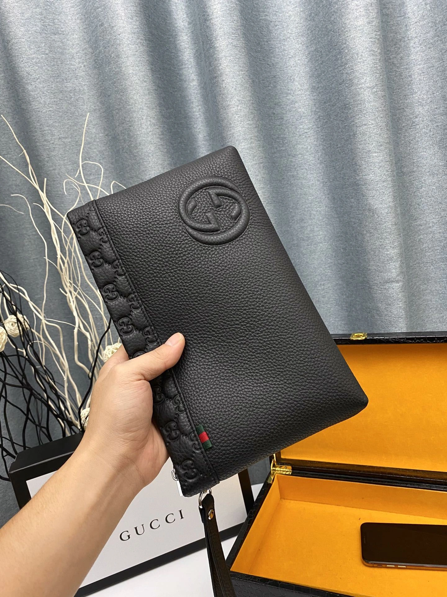 Mens Gucci Clutch Bags Efficient 93035