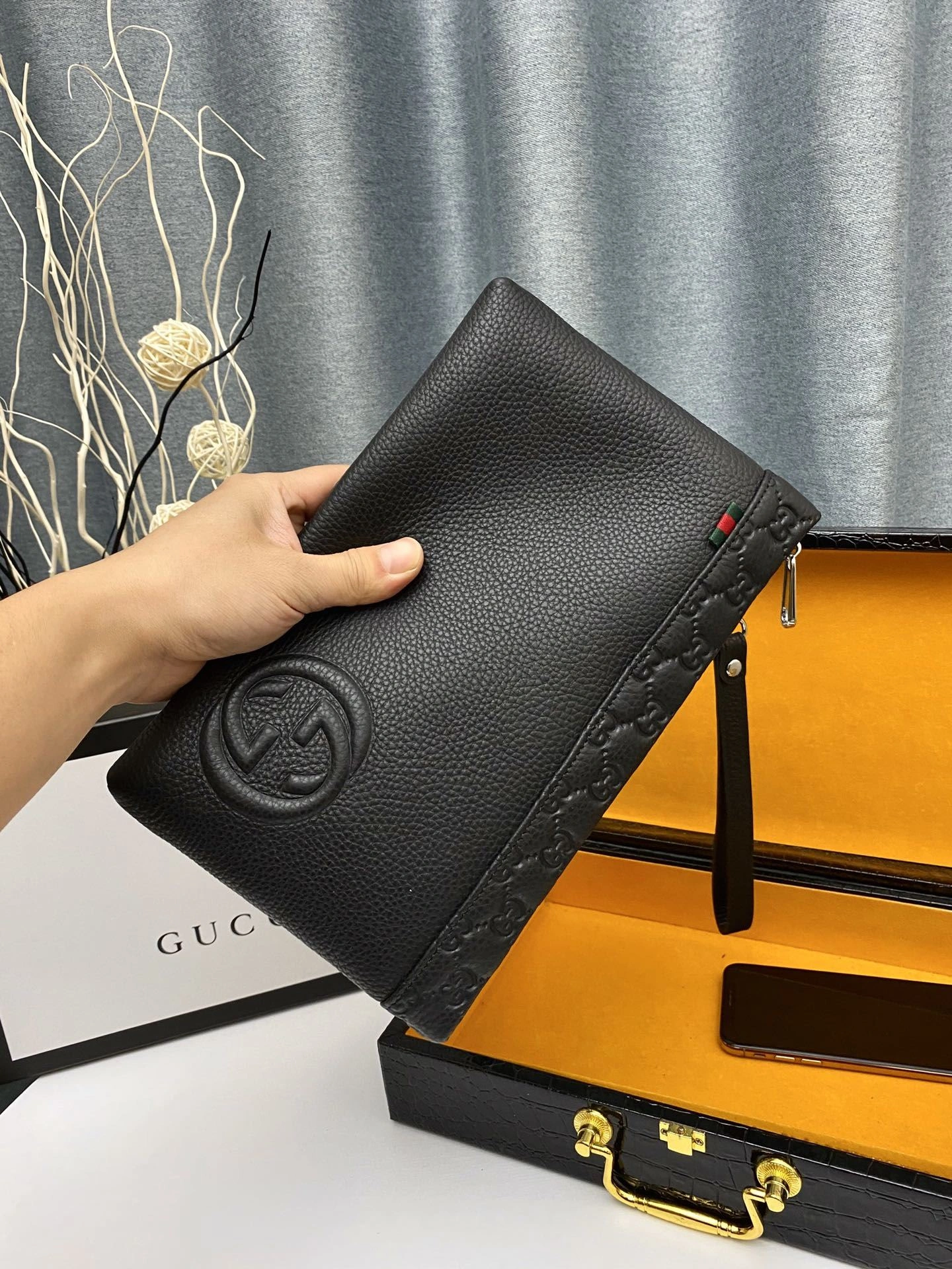 Mens Gucci Clutch Bags Efficient 93035