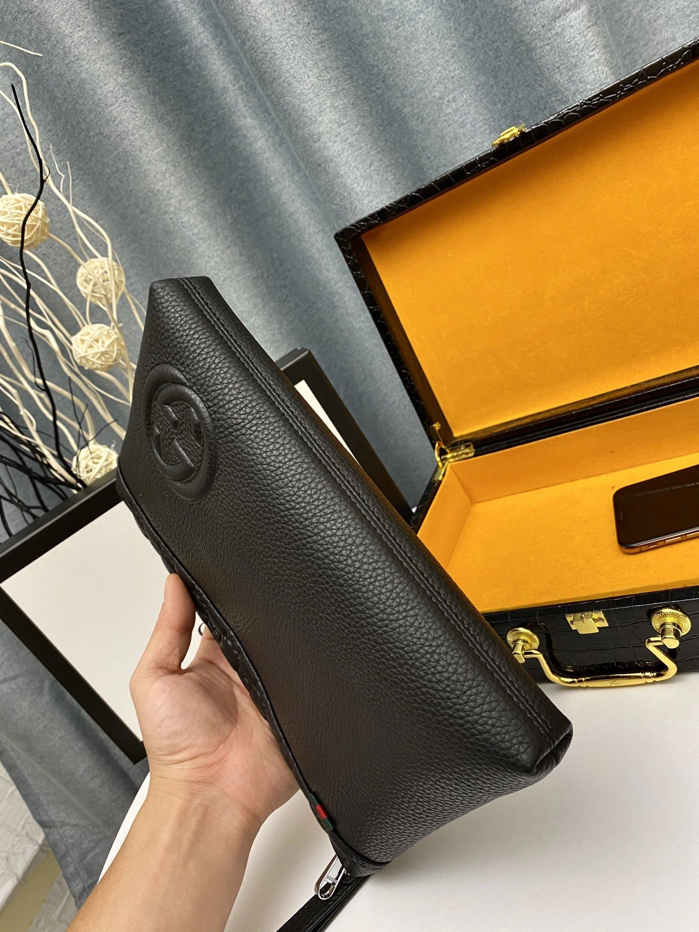 Mens Gucci Clutch Bags Efficient 93035