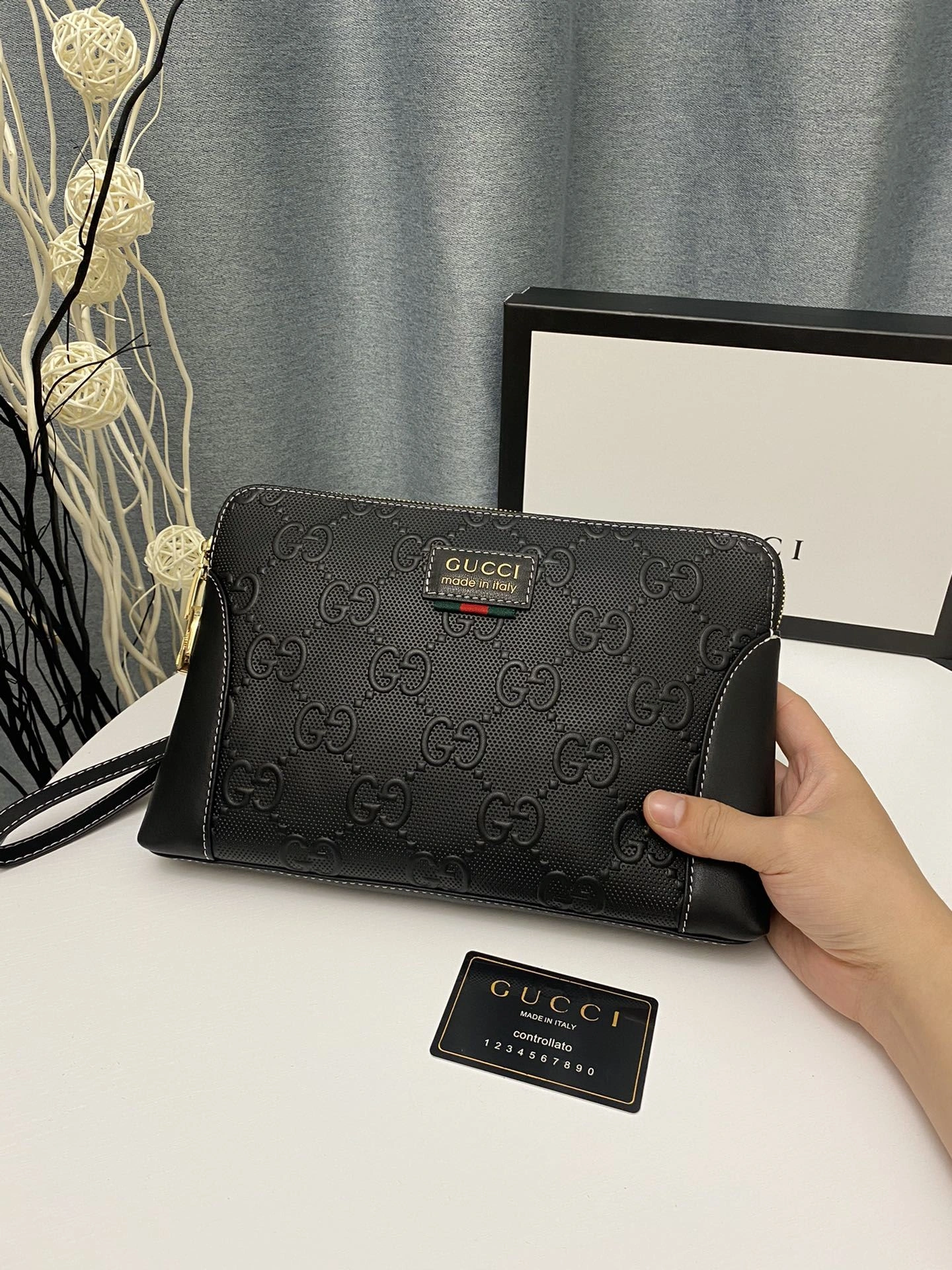 Mens Gucci Clutch Bags TravelReady 93025