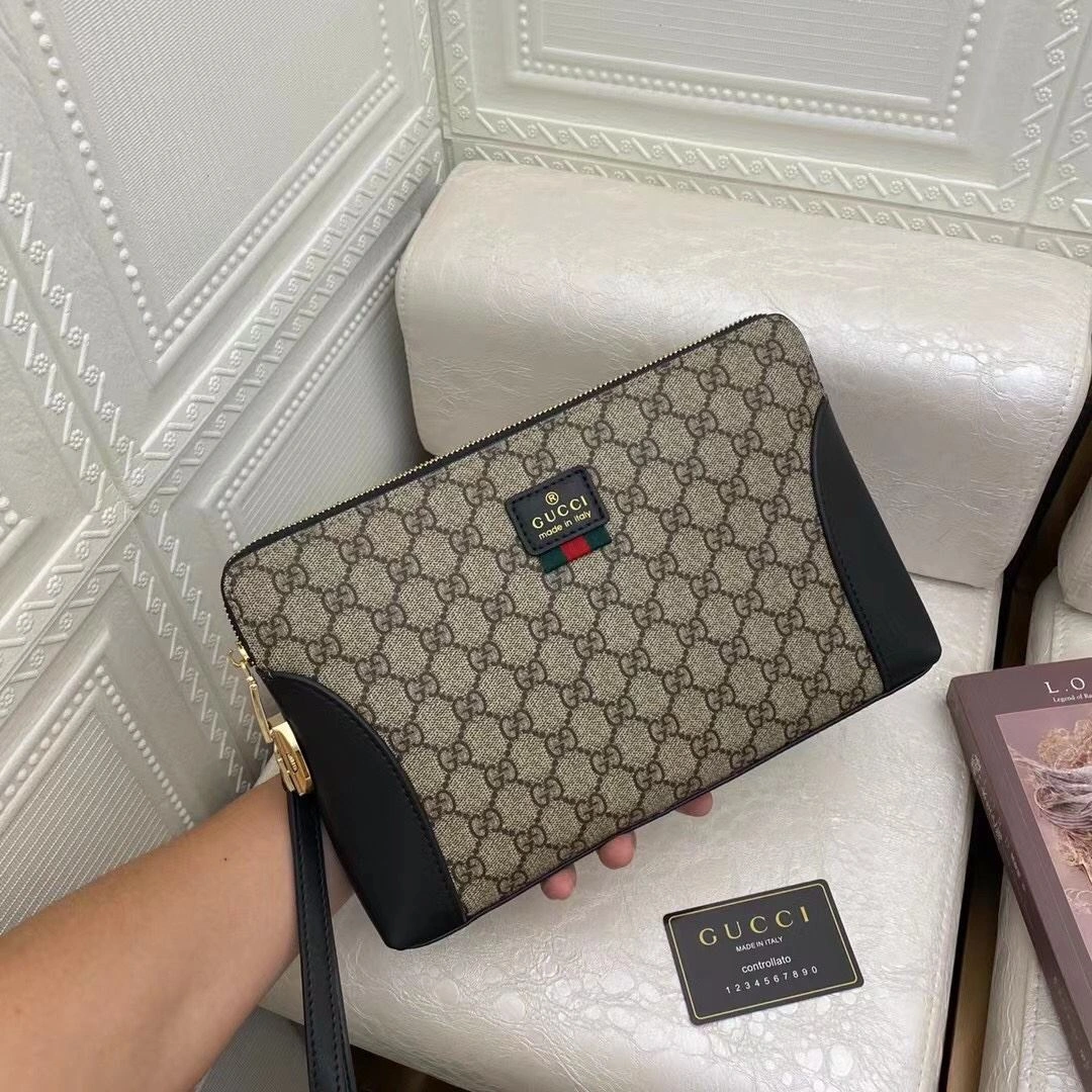 TimelessDesign Mens Gucci Clutch Bags 93023
